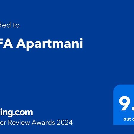 Alfa Apartmani Суботица Экстерьер фото